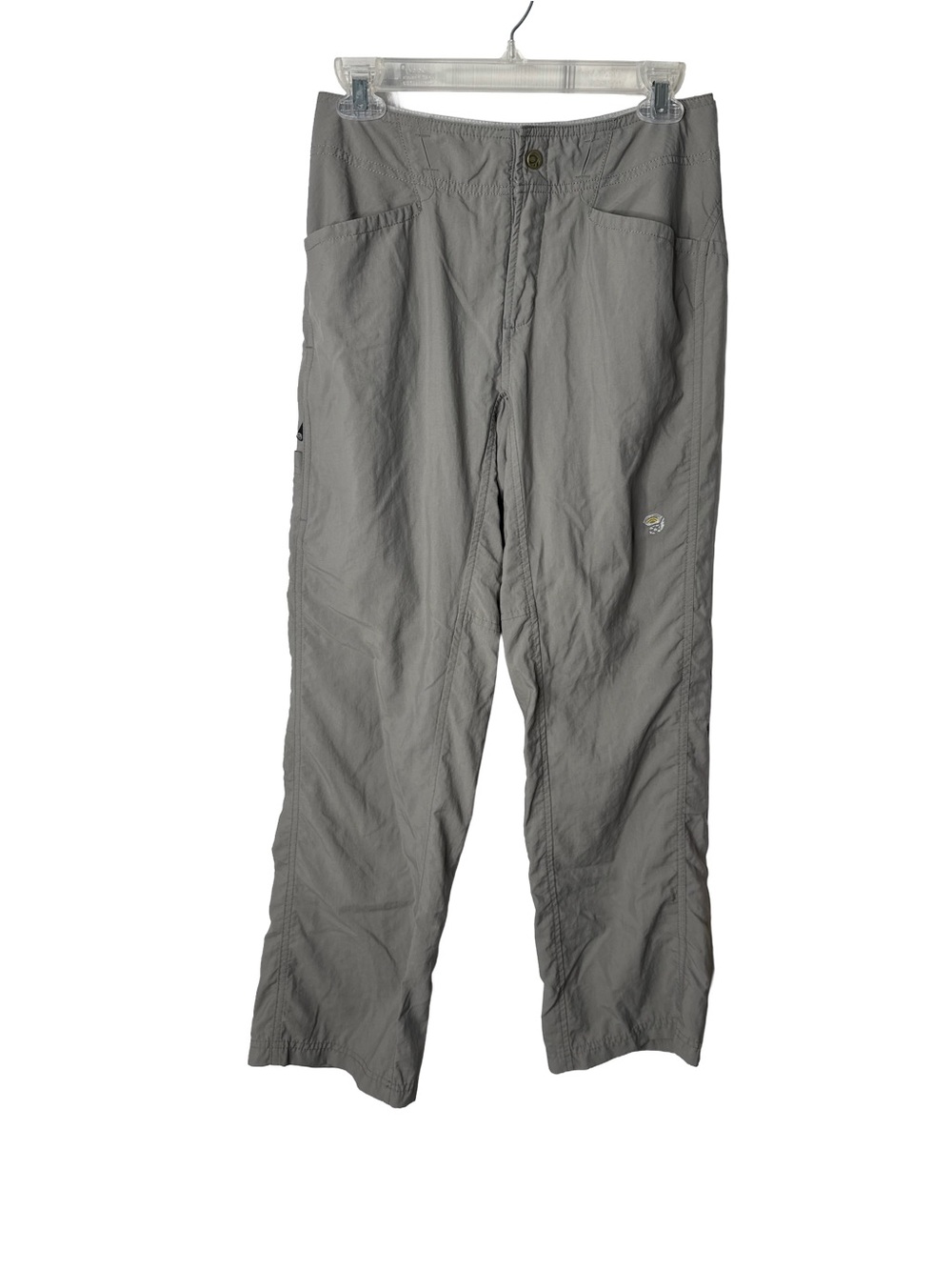 MOUNTAIN HARDWEAR Women’s Nylon Hiking Outdoor Pants 4x30 Gray Gorpcore Granola